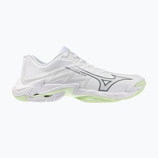 Scarpe da pallavolo donna Mizuno Wave Lightning Elite white/balsam green/ambrosia