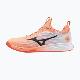Scarpe da pallavolo Mizuno Wave Luminous Elite flamingo coral/carbon/white