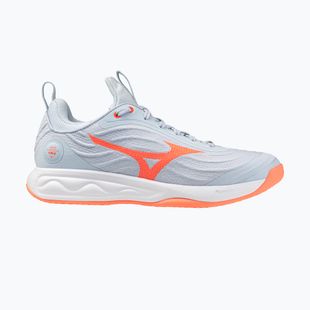 Scarpe da pallavolo donna Mizuno Wave Luminous Elite blue finch/lava orange/flamingo coral