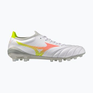 Scarpe da calcio Mizuno Morelia Neo V β Pro AG white/lava orange/evening primrose