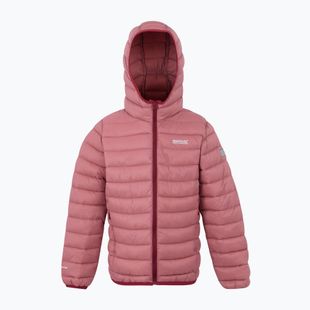 Giacca per bambini REGATTA Hooded Marizion dusty rose/dark pimento