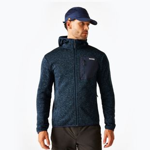 Felpa uomo REGATTA Hooded Newhill moonlight denim