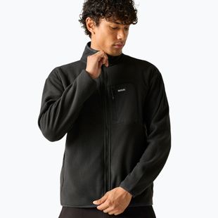 Pile uomo REGATTA  Frankie Full Zip Fleece black/black