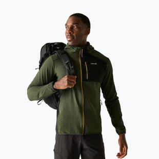 Felpa in pile da uomo REGATTA Alven dark khaki/black