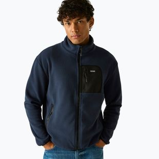 Pile uomo REGATTA  Frankie Full Zip Fleece navy/black