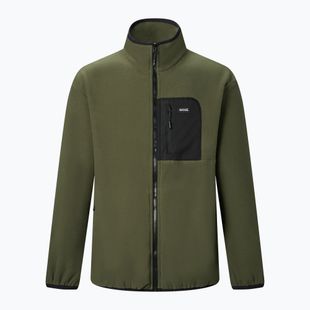 Pile uomo REGATTA  Frankie Full Zip Fleece dark khaki/black