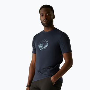 Maglietta da trekking uomo REGATTA Fingal Stretch navy