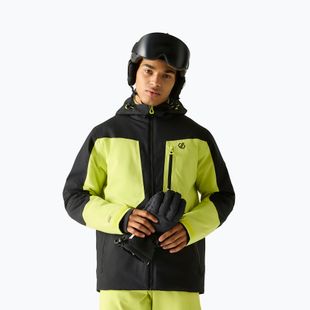 Giacca da sci da uomo Dare2B Halfpipe IV Jacket mango mint/black