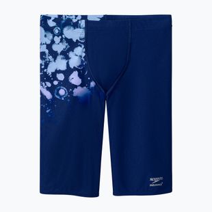 Jammer da uomo per nuoto Speedo Placement Printed Jammer moonglow smoke/navy
