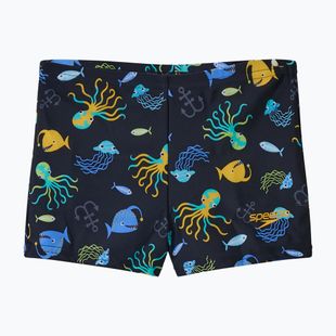 Boxer da nuoto uomo Speedo Print Aquashort anthracite