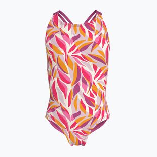 Costume da bagno intero bambino Nike Spiderback desert pink