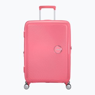 Valigia da viaggio American Tourister Soundbox 67 81 l sun kissed coral