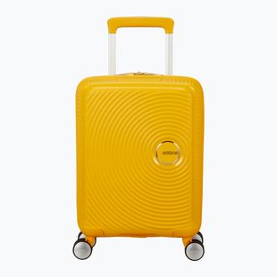 Valigia da viaggio American Tourister Soundbox Mini 47 22 l golden yellow