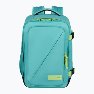 Zaino American Tourister Take2cabin S 24,2 l turchese polveroso / lime