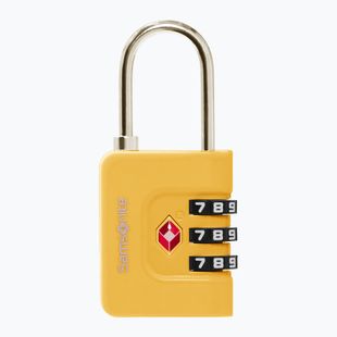 Lucchetto Samsonite Combiblock 3 Dial TSA yellow