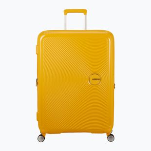 Valigia da viaggio American Tourister Soundbox 82 130 l golden yellow