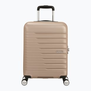 Valigia da viaggio American Tourister Flashline Spinner 55 34 l ivory gold