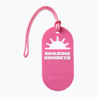 Etichetta per bagagli American Tourister Luggage Tag Fun 2 pcs. chasing sunsets
