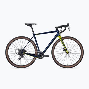 Ridley Kanzo C ADV GRX800 gravel bike jeans blu metallizzato/verde lime