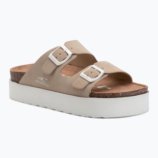 Infradito donna O'Neill Sandy Platform Slider Low tan