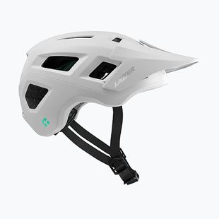 Casco da bicicletta Lazer Coyote KinetiCore bianco opaco integrale