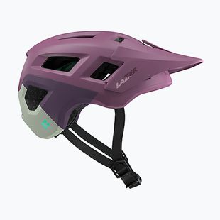 Casco da bicicletta Lazer Coyote KinetiCore bordeaux opaco