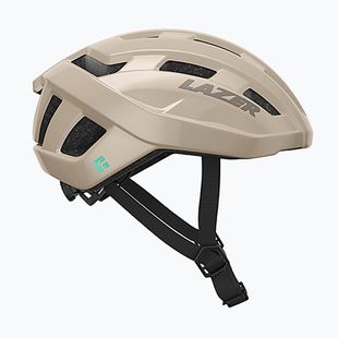 Casco da bicicletta Lazer Tempo KinetiCore latte