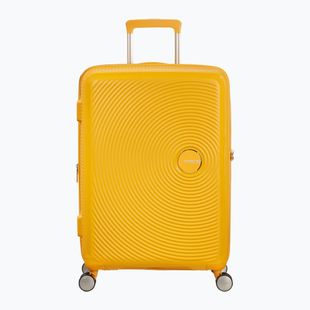 Valigia da viaggio American Tourister Soundbox 81 l giallo oro