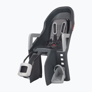 Seggiolino per bici Polisport Guppy Maxi+ FF dark grey/silver
