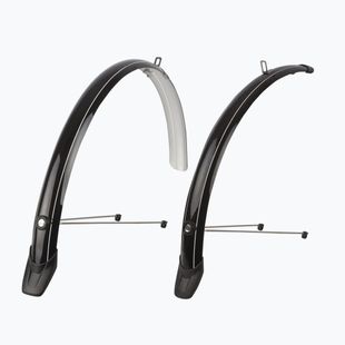 Parafanghi per bici Polisport Towny set 28"/51 mm black