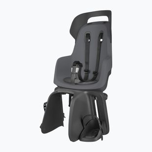 Seggiolino per bicicletta bobike Go Maxi grigio macaron