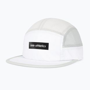 Cappellino con visiera Ciele Athletics GOCap Field IconicBar white lightgrey