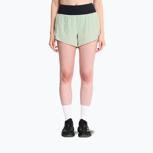 Pantaloncini da corsa da donna Ciele Athletics TRNShort4''brief 2 light moss