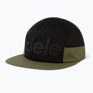 Cappellino con visiera Ciele Athletics GOCap Comp Century black kombu