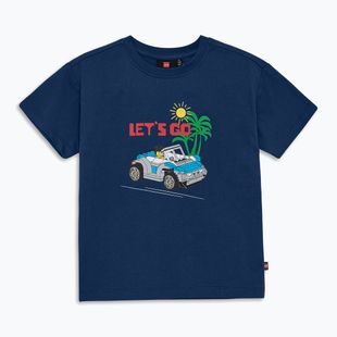 Maglietta per bambini LEGO Lwtaffy 314 blu scuro