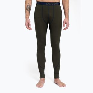 Pantaloni termici da uomo Dovre Active Wool Bottom khaki