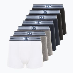 Boxer da uomo CR7 Basic Trunk 7 paia 3104 multicolore