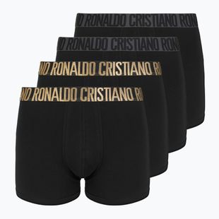 Boxer uomo CR7 Basic Trunk 4 paia 2492 Black