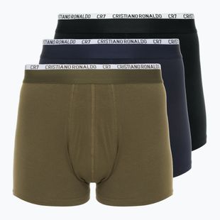 Boxer CR7 Basic Trunk da uomo 3 paia 2760 multicolore
