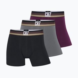 Boxer da uomo CR7 Basic Trunk 3 multicolour pairs