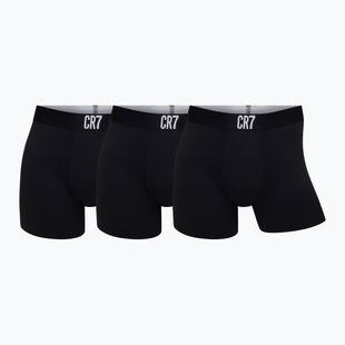 Boxer da uomo CR7 Trunk Airmesh 3 pack black