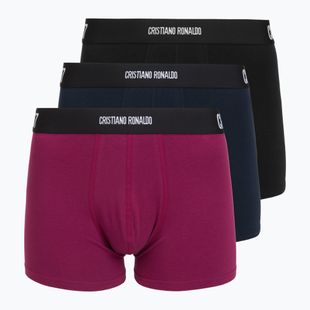 Boxer da uomo CR7 Basic Trunk 3 pack multicolour