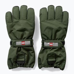 Guanti da sci per bambini LEGO Lwatlin 700 dark green
