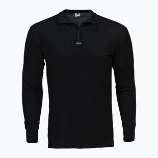 Felpa termica uomo Dovre Wool Half Zip black