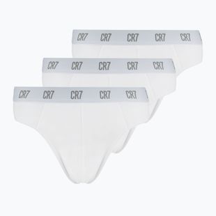 Boxer da uomo CR7 Basic Brief 3 paia bianco