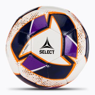 Palla da calcio SELECT Classic v24 bianco / viola dimensioni 5