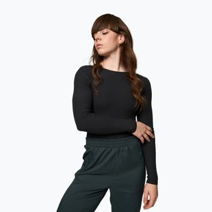 Girlfriend Collective donna corpo di allenamento Ava Scoop Back nero