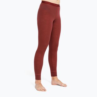 Pantaloni termici da donna Dovre Wool Pants burgundy