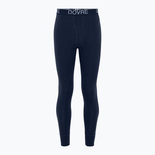 Pantaloni termici da uomo Dovre Wool Long Johns navy