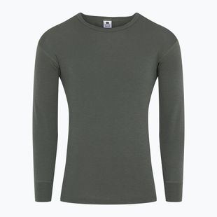 Felpa termica uomo Dovre Wool khaki